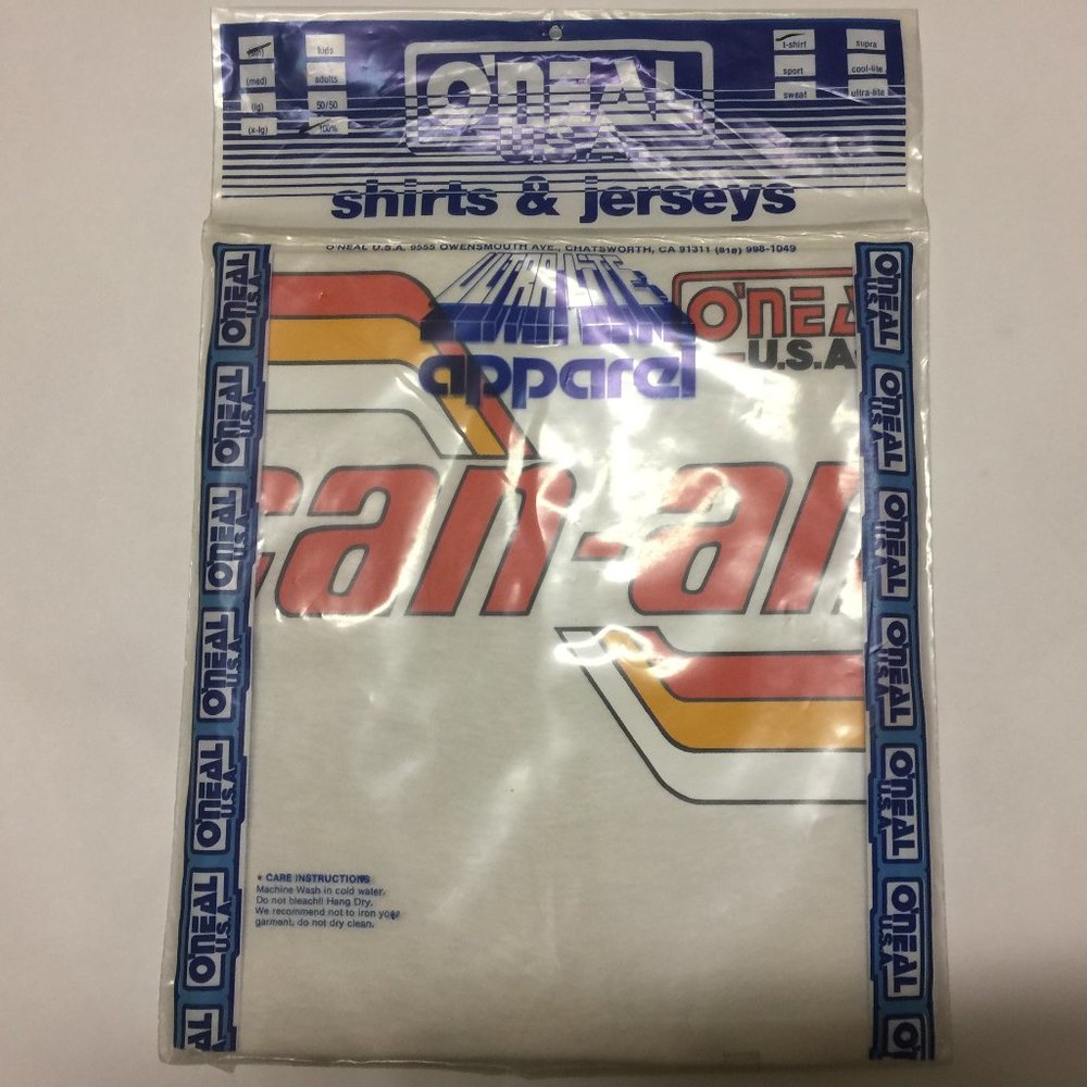 Can-am T-Shirt O'Neal USA 1980's Small
